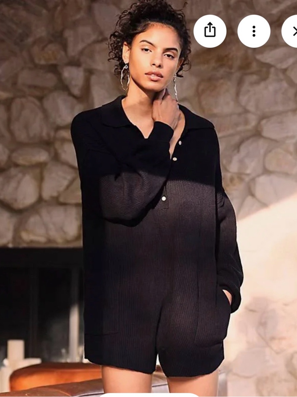 Free People Picnic Sweater Romper